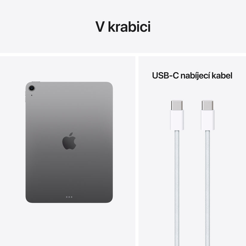 11palcový iPad Air Wi-Fi 128 GB - vesmírně šedý (M4) - iSTYLE.cz