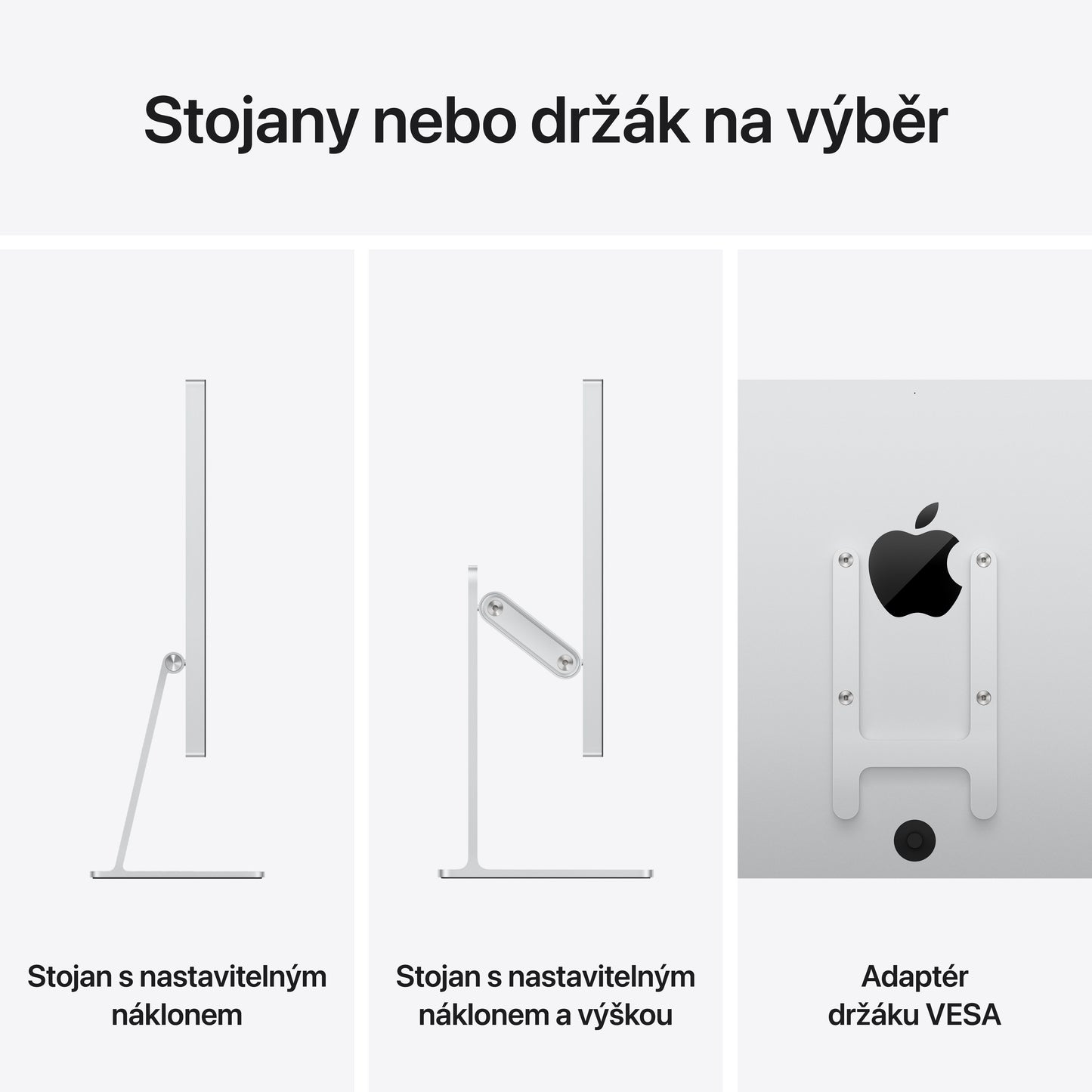 Studio Display – sklo s nanotexturou – stojan s nastavitelným náklonem - iSTYLE.cz