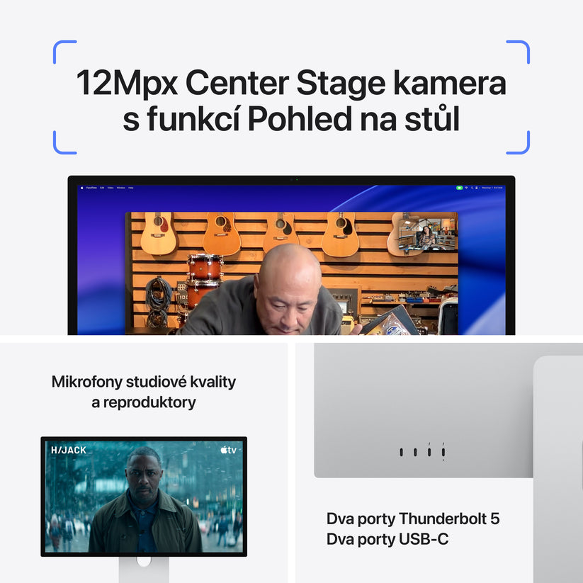 Studio Display XDR – standardní sklo – stojan s nastavitelným náklonem a výškou - iSTYLE.cz