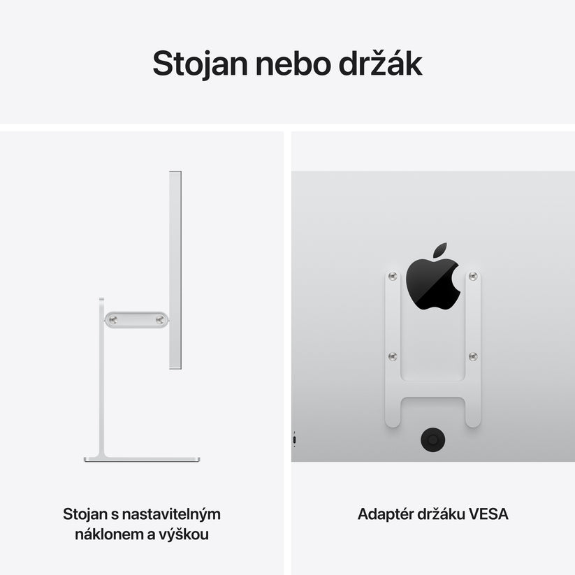 Studio Display XDR – standardní sklo – stojan s nastavitelným náklonem a výškou - iSTYLE.cz