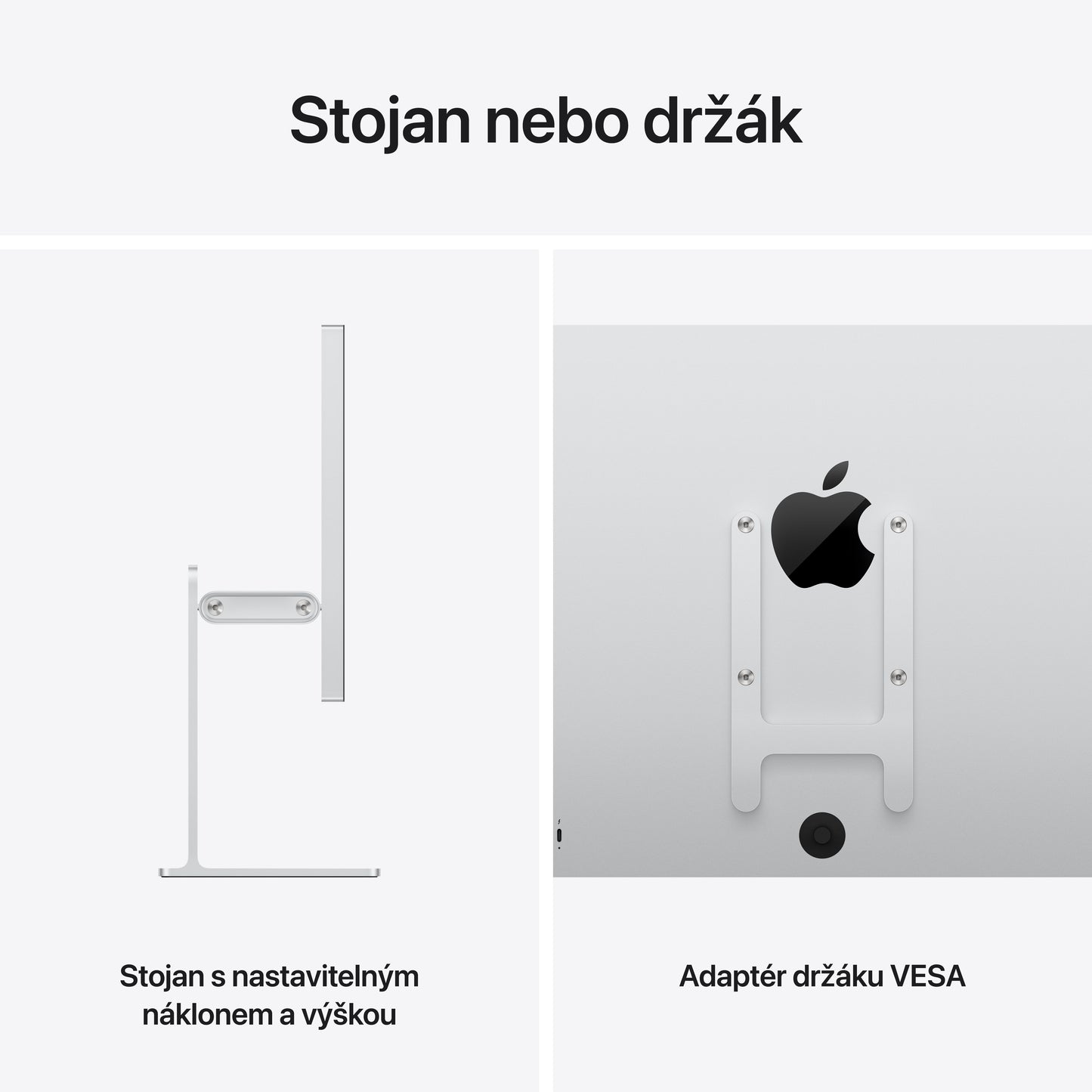 Studio Display XDR – sklo s nanotexturou – adaptér držáku VESA - iSTYLE.cz