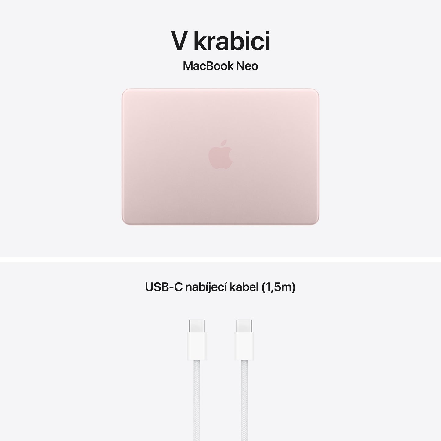 MacBook Neo 13", Apple A18 Pro čip, 6jádrové CPU, 5jádrové GPU, 8 GB, 256GB SSD - ruměný (otevřený) - iSTYLE.cz