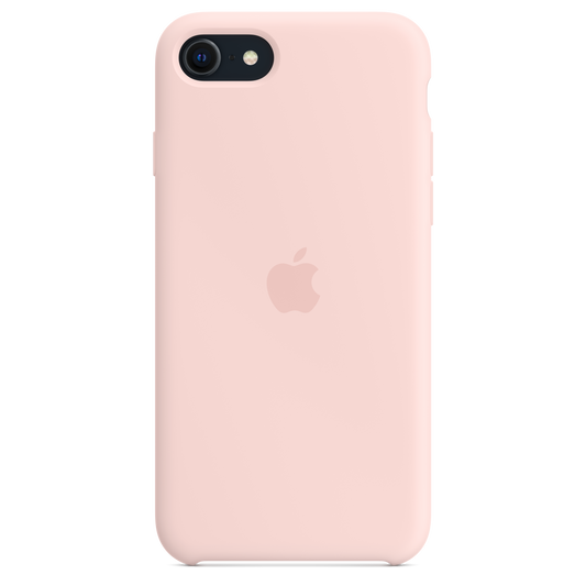 Apple silikonový kryt na iPhone SE – křídově růžový - iSTYLE CZ