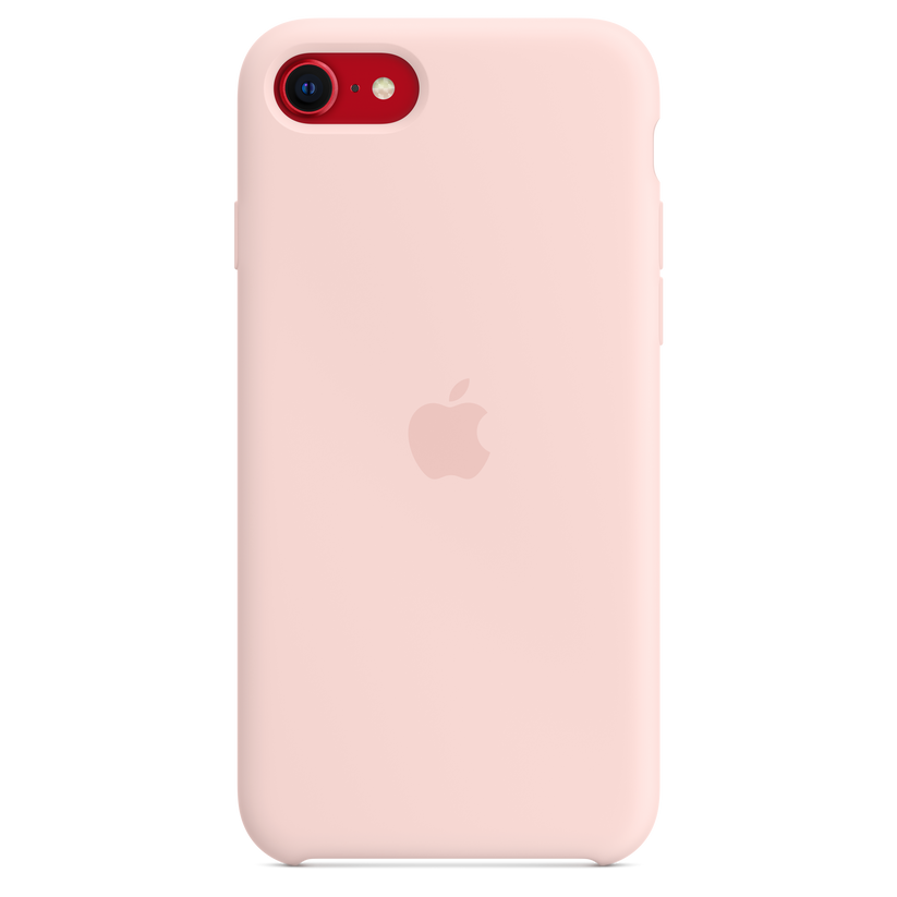 Apple silikonový kryt na iPhone SE – křídově růžový - iSTYLE CZ