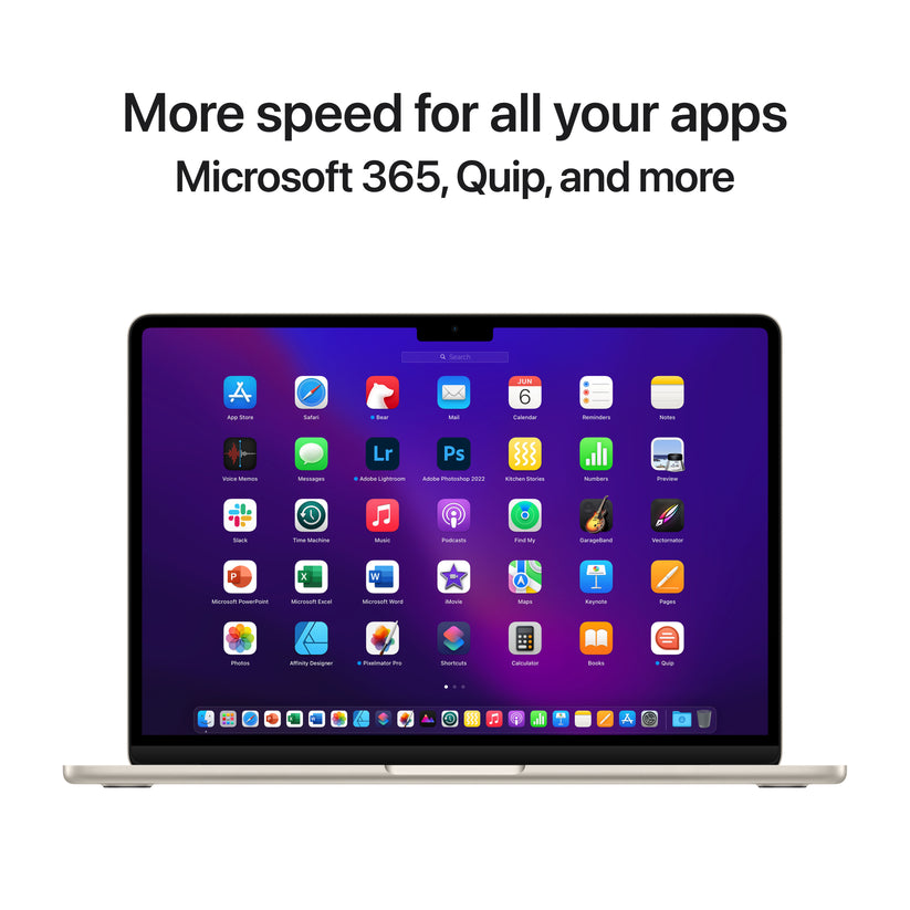 MacBook Air 13,6", Apple M2 8jádrové CPU, 8jádrové GPU, 16GB, 256GB SSD, CZ - hvězdně bílý (Copy) - iSTYLE CZ