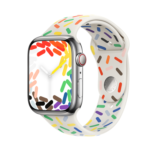 Apple Watch 42/44/45/49 mm sportovní řemínek Pride Edition – M/L - iSTYLE CZ
