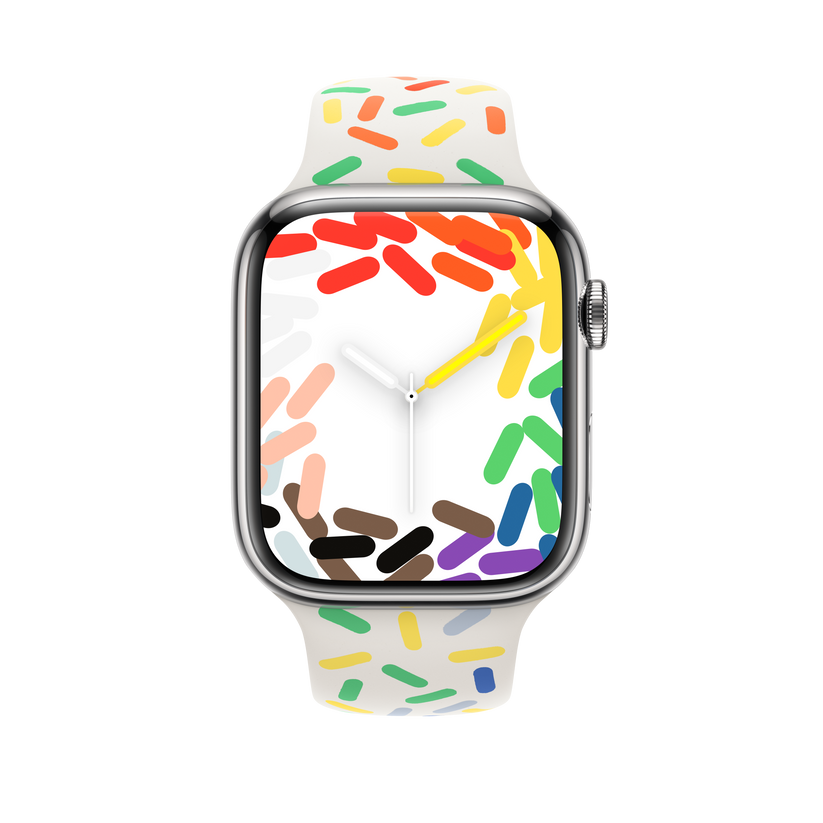 Apple Watch 42/44/45/49 mm sportovní řemínek Pride Edition – M/L - iSTYLE CZ