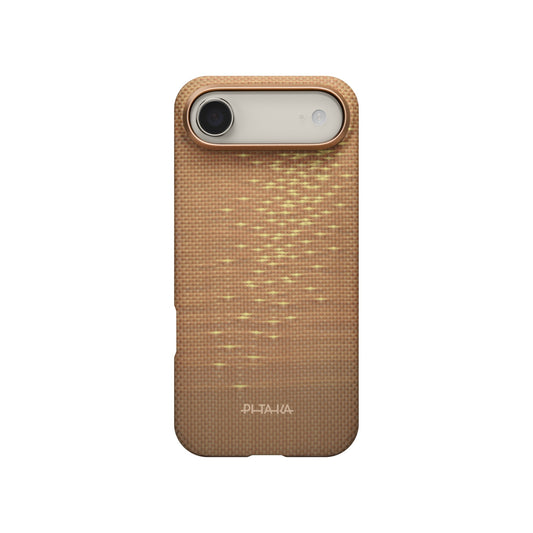 Kryt pro iPhone Air Pitaka Ultra-Slim Case - golden glint - iSTYLE.cz
