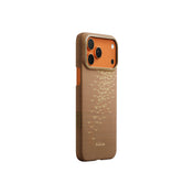 Kryt pro iPhone 17 Pro Pitaka Ultra-Slim Case - Golden Glint