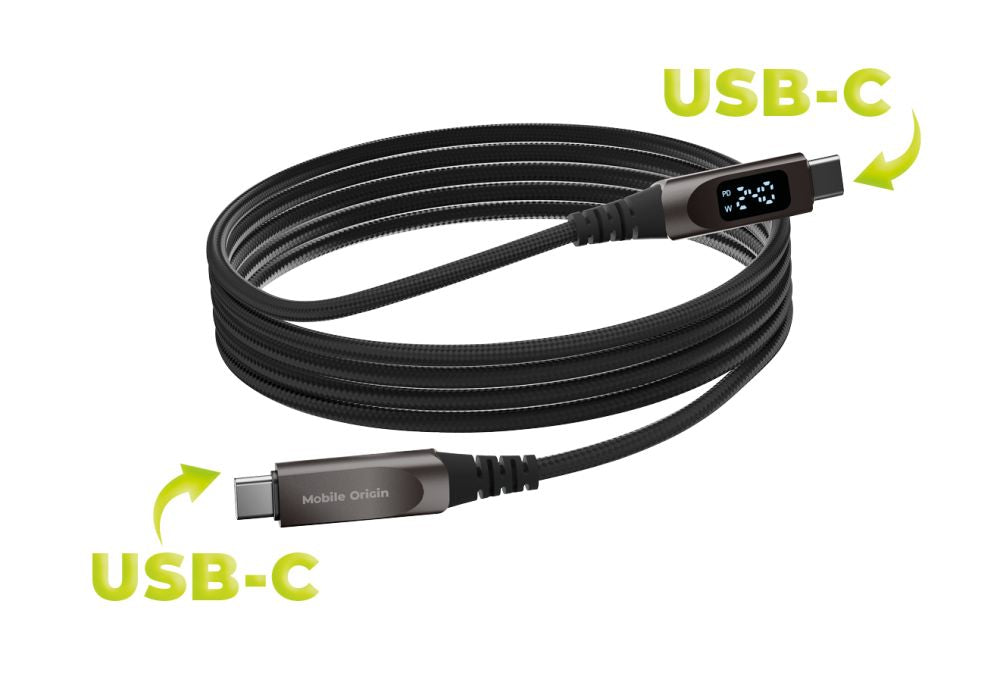 Mobile Origin 240W Display Cable USB-C to USB-C 1.5m CB4 - iSTYLE.cz