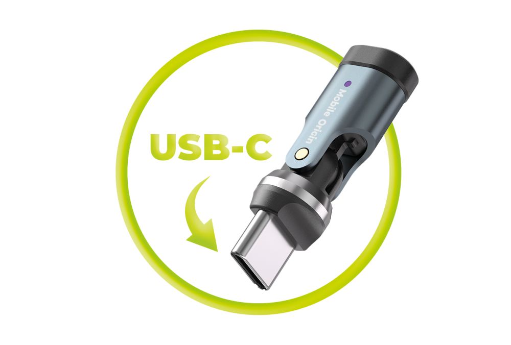 Mobile Origin 240W USB-C Rotation 540° Adapter CB13 - iSTYLE.cz