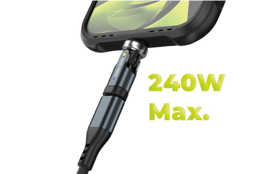 Mobile Origin 240W USB-C Rotation 540° Adapter CB13 - iSTYLE.cz