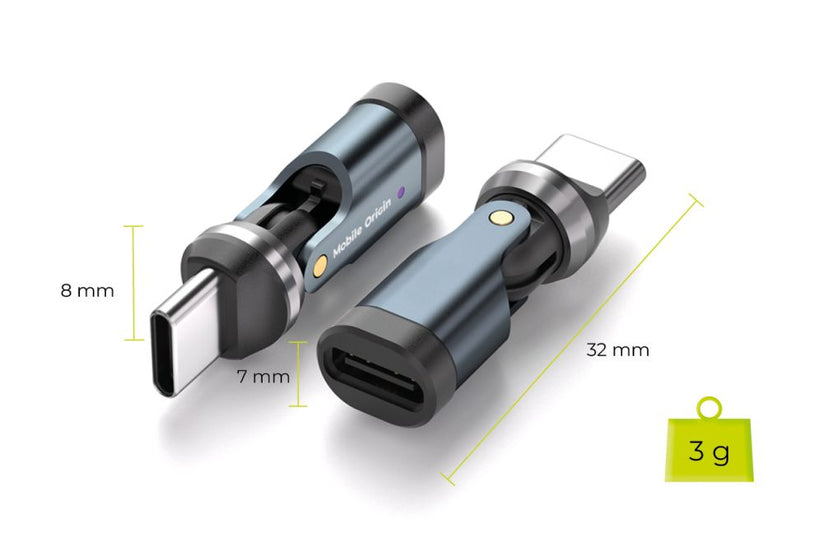 Mobile Origin 240W USB-C Rotation 540° Adapter CB13 - iSTYLE.cz