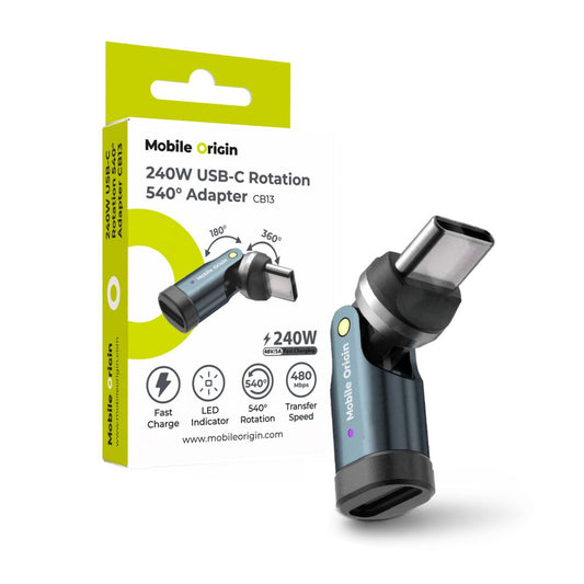 Mobile Origin 240W USB-C Rotation 540° Adapter CB13 - iSTYLE.cz