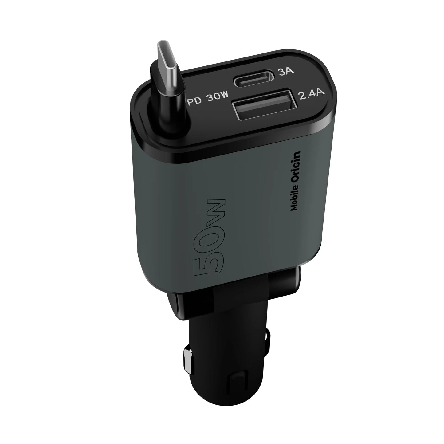 3v1 autonabíječka 50W Mobile Origin Car Charger - iSTYLE.cz