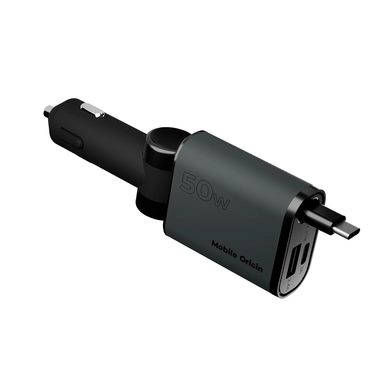 3v1 autonabíječka 50W Mobile Origin Car Charger - iSTYLE.cz