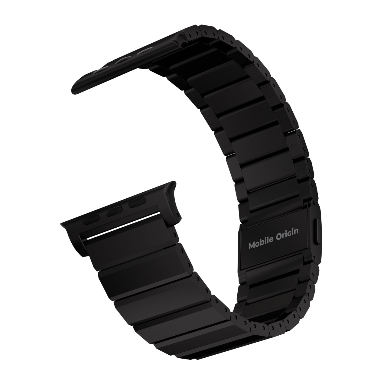 Titanový řemínek pro Apple Watch Ultra 44/45/46/49 mm Mobile Origin Titanium Band Modena - černý