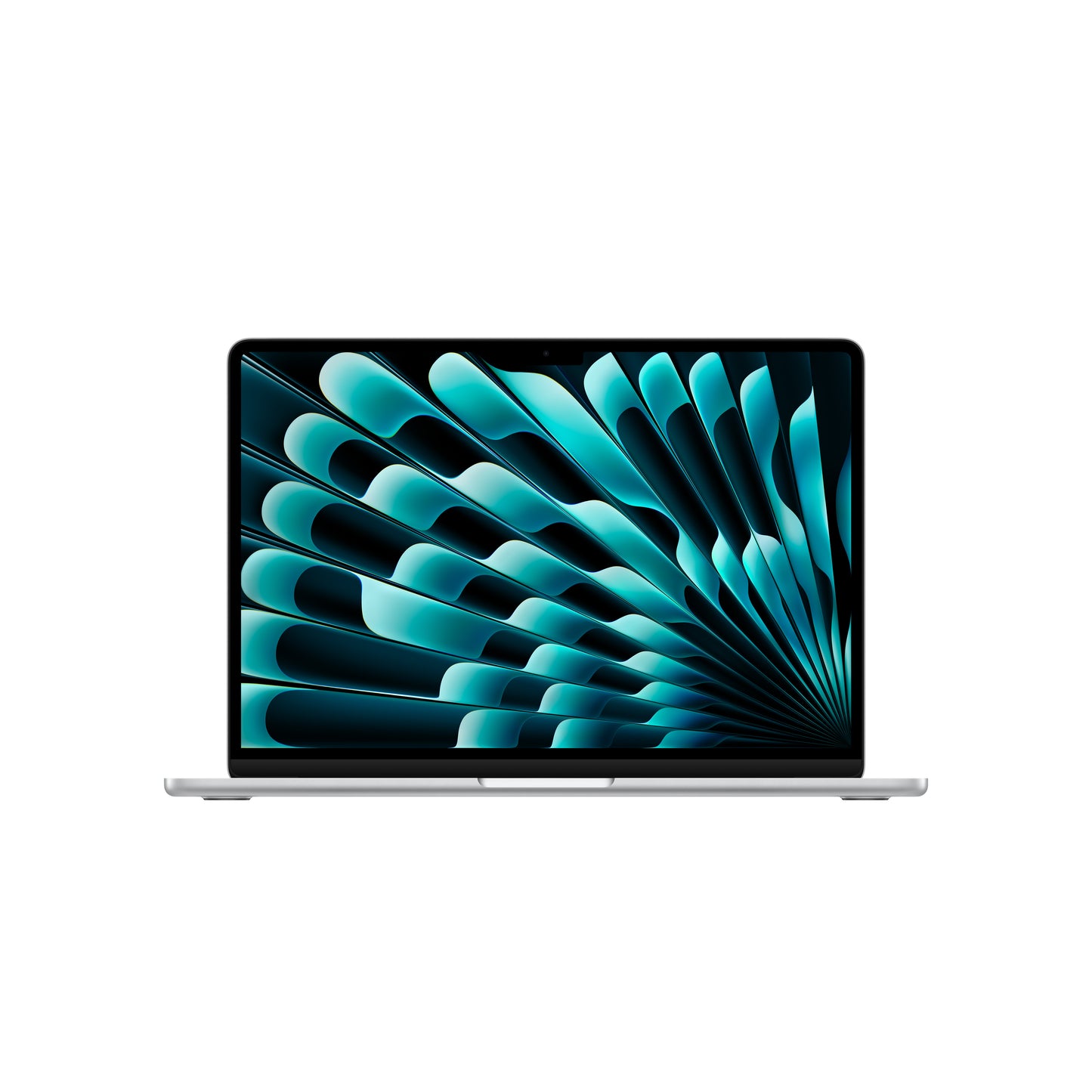 MacBook Air 13,6", Apple M5 10jádrové CPU, 8jádrové GPU, 16GB, 512GB SSD – stříbrný (otevřený)