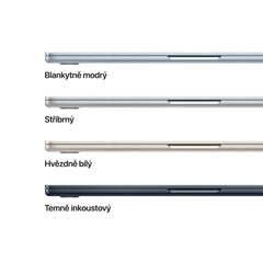 MacBook Air 13,6", Apple M5 10jádrové CPU, 10jádrové GPU, 16GB, 1TB SSD – blankytně modrý