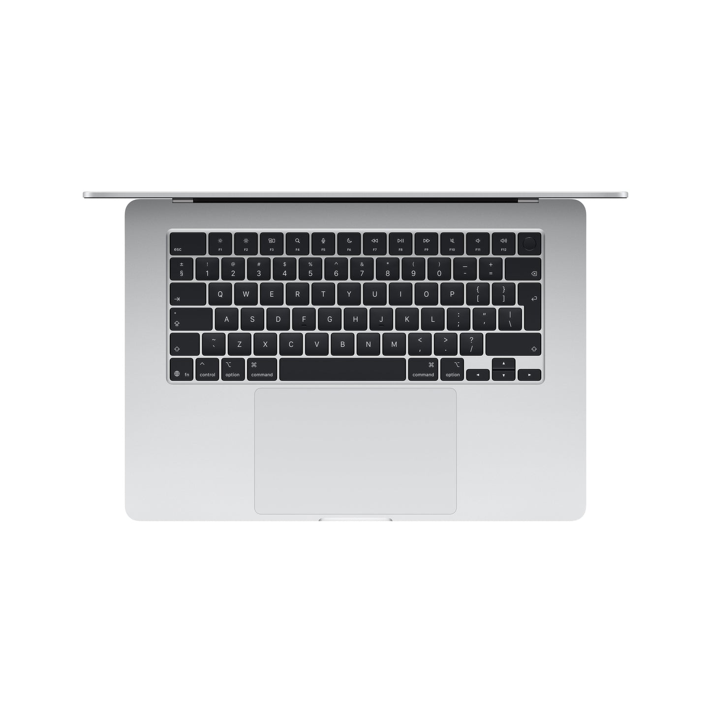 MBA 15", M5 10 CPU, 10 GPU, 16 GB, 512GB SSD, INT klávesnice - stříbrná (otevřený) - iSTYLE.cz