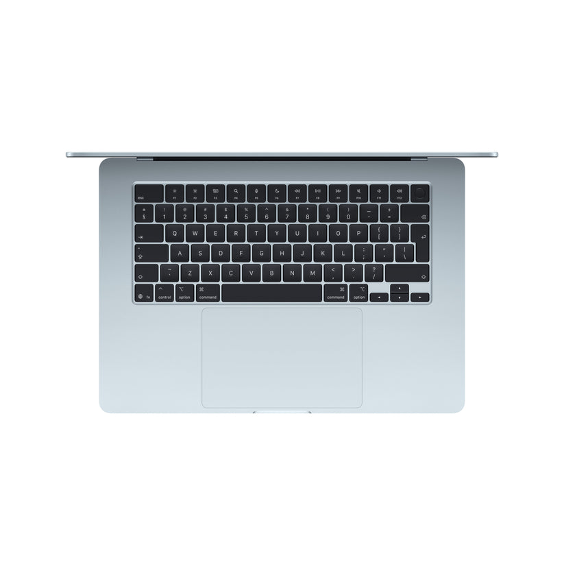MacBook Air 15", Apple M5 čip, 10jádrové CPU, 10jádrové GPU, 16 GB, 2TB SSD, CZ - blankytně modrá