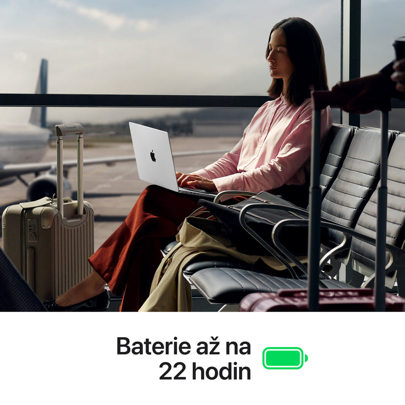 MacBook Pro 14", Apple M5 Pro čip, 15jádrové CPU, 16jádrové GPU, 24 GB, 1TB SSD, INT - vesmírně černá - iSTYLE.cz