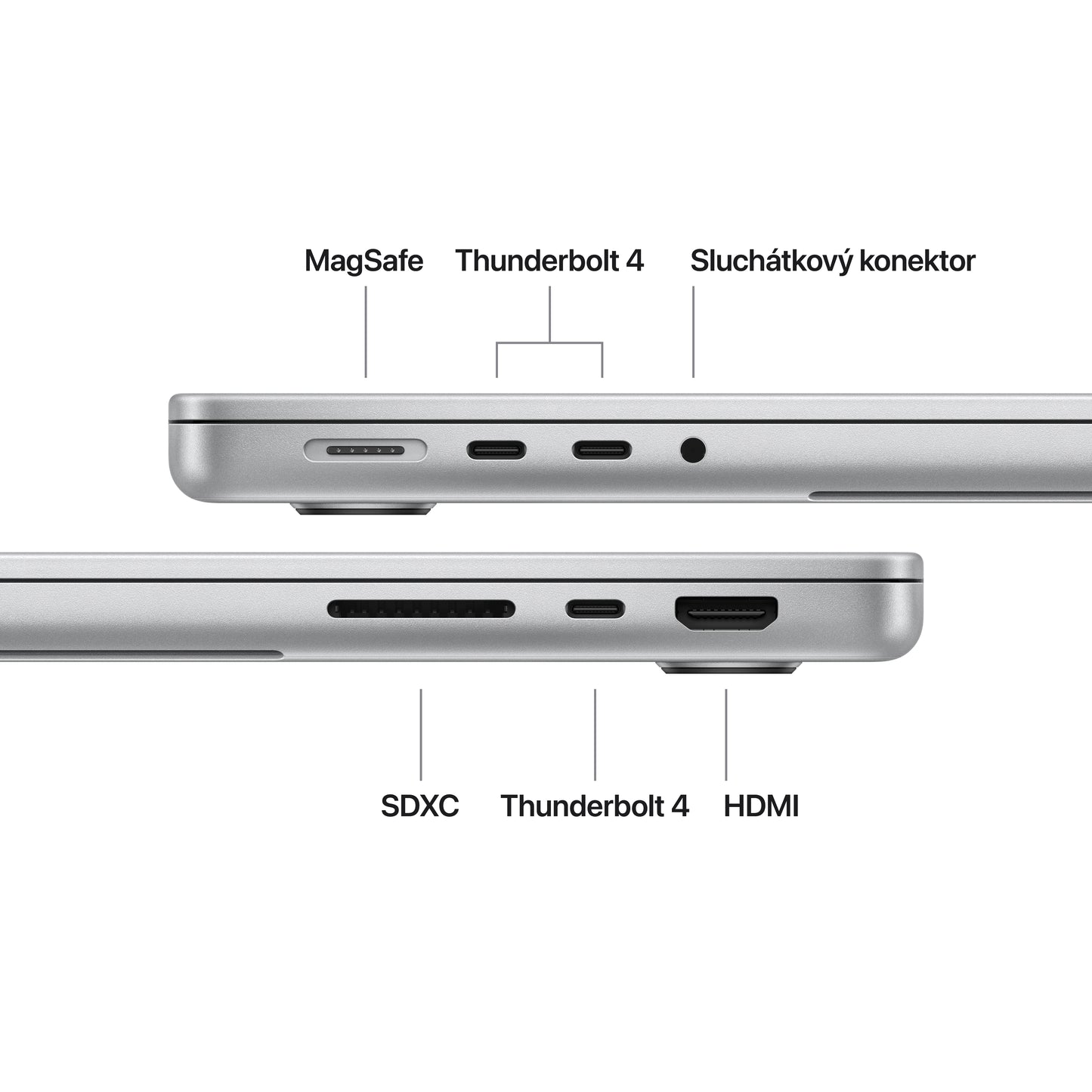 MacBook Pro 14,2”, Apple M5 čip, 10jádrové CPU, 10jádrové GPU, 16GB, 512GB SSD, CZ - stříbrný (otevřený) - iSTYLE.cz