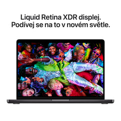 MacBook Pro 14,2”, Apple M5 čip, 10jádrové CPU, 10jádrové GPU, 24GB, 1TB SSD, CZ - vesmírně černý (renovovaný) - iSTYLE.cz