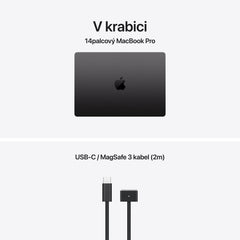 MacBook Pro 14,2”, Apple M5 čip, 10jádrové CPU, 10jádrové GPU, 24GB, 1TB SSD, CZ - vesmírně černý (renovovaný) - iSTYLE.cz