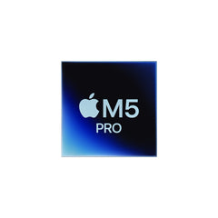 MacBook Pro 16", Apple M5 Pro čip, 18jádrové CPU, 20jádrové GPU, 24 GB, 4TB SSD, INT - stříbrná