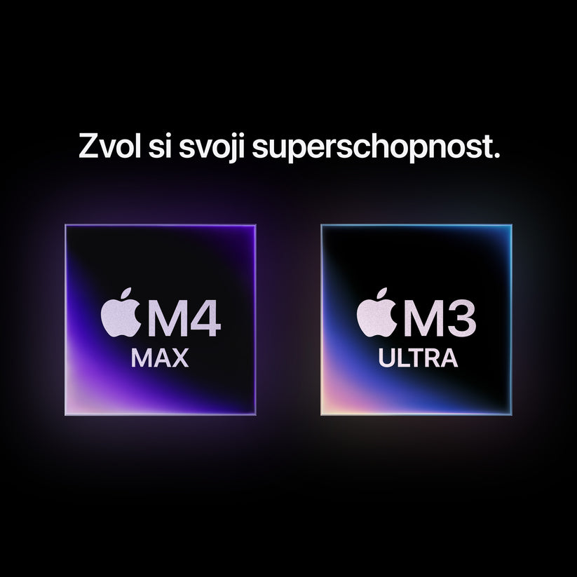 Mac Studio, Apple M4 Max čip, 16jádrové CPU, 40jádrové GPU, 48GB, 1TB SSD - stříbrný - iSTYLE.cz