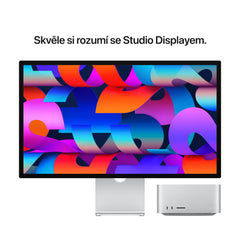 Mac Studio, Apple M4 Max čip, 16jádrové CPU, 40jádrové GPU, 48GB, 1TB SSD - stříbrný - iSTYLE.cz