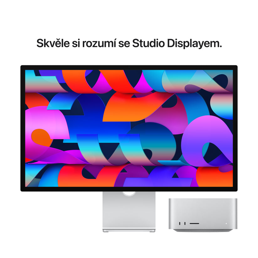 Mac Studio, Apple M4 Max čip, 16jádrové CPU, 40jádrové GPU, 48GB, 1TB SSD - stříbrný - iSTYLE.cz