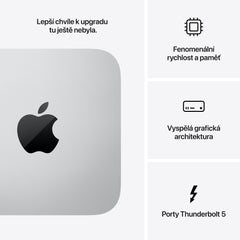 Mac Studio, Apple M4 Max čip, 16jádrové CPU, 40jádrové GPU, 48GB, 1TB SSD - stříbrný - iSTYLE.cz
