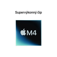 Mac mini, Apple M4 10jádrové CPU, 10jádrové GPU, 16GB, 512GB SSD - stříbrný