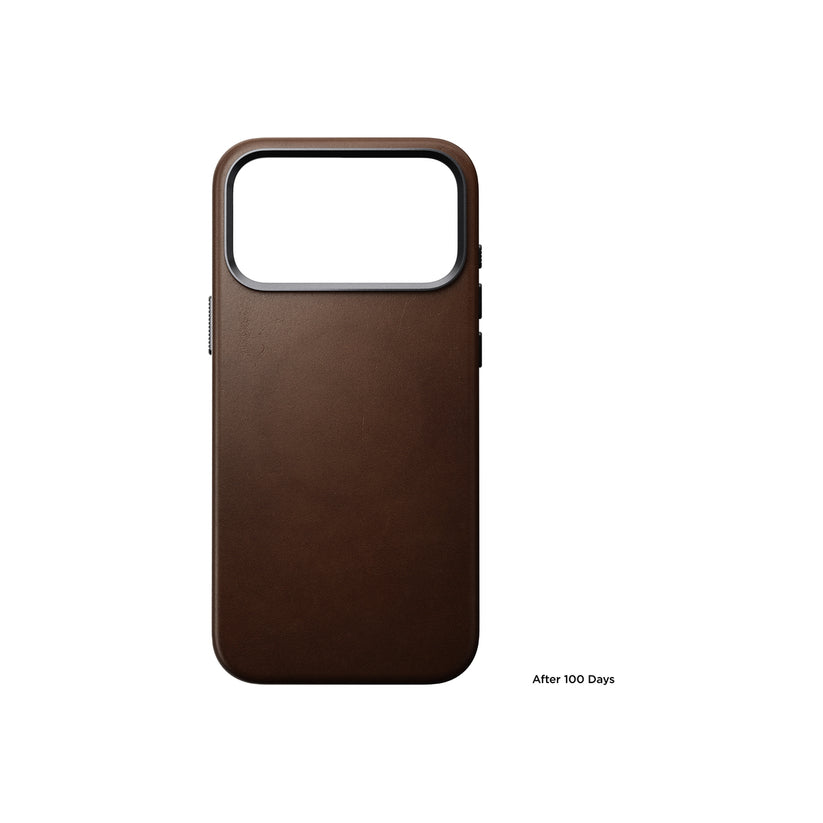 Kryt pro iPhone 17 Pro Max Nomad Traditional Leather Case - hnědý - iSTYLE CZ