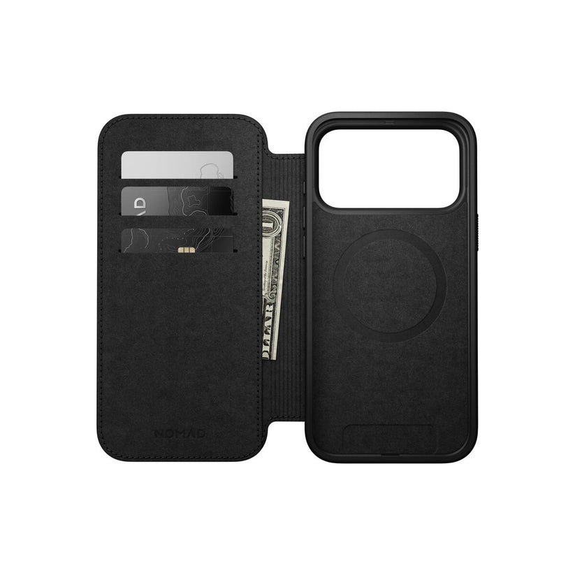 Kryt pro iPhone 17 Pro Max Nomad Modern Leather Folio - hnědý - iSTYLE CZ