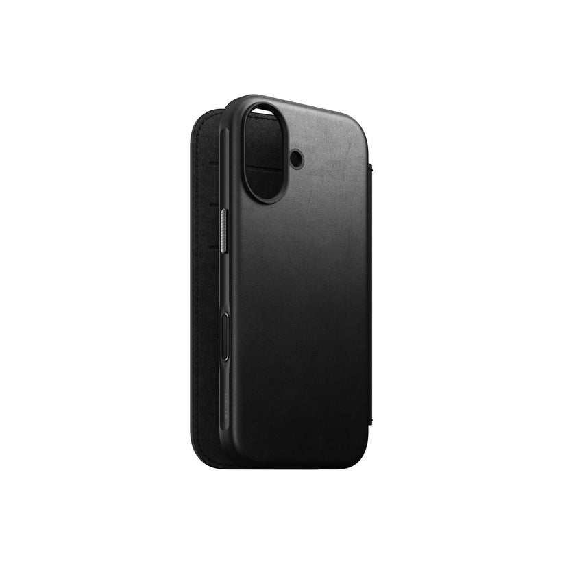 Kryt pro iPhone 17 Nomad Modern Leather Folio - černý - iSTYLE CZ