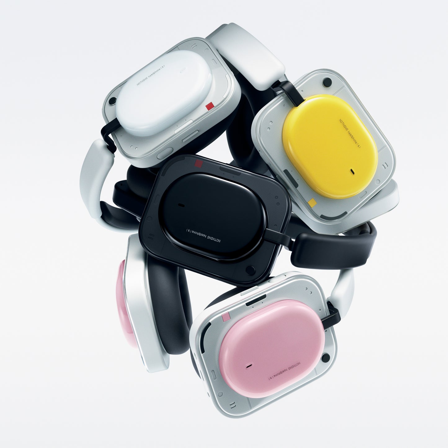 Bezdrátová sluchátka Nothing Headphone (a) - růžová - iSTYLE.cz