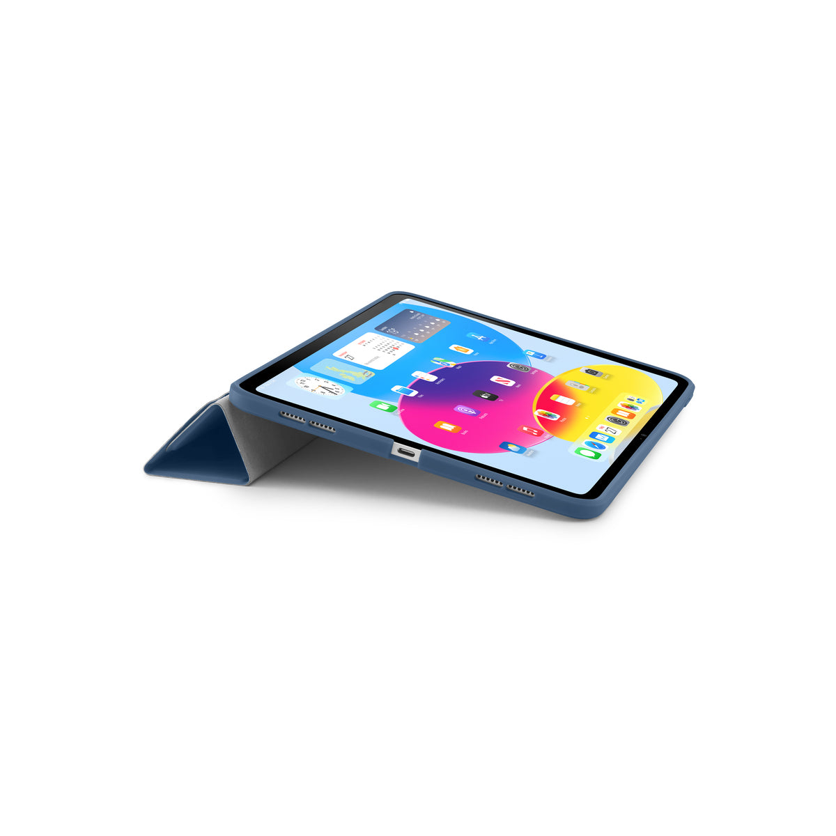 Kryt pro iPad 10. generace Pipetto Origami No1 Original Case - modrý