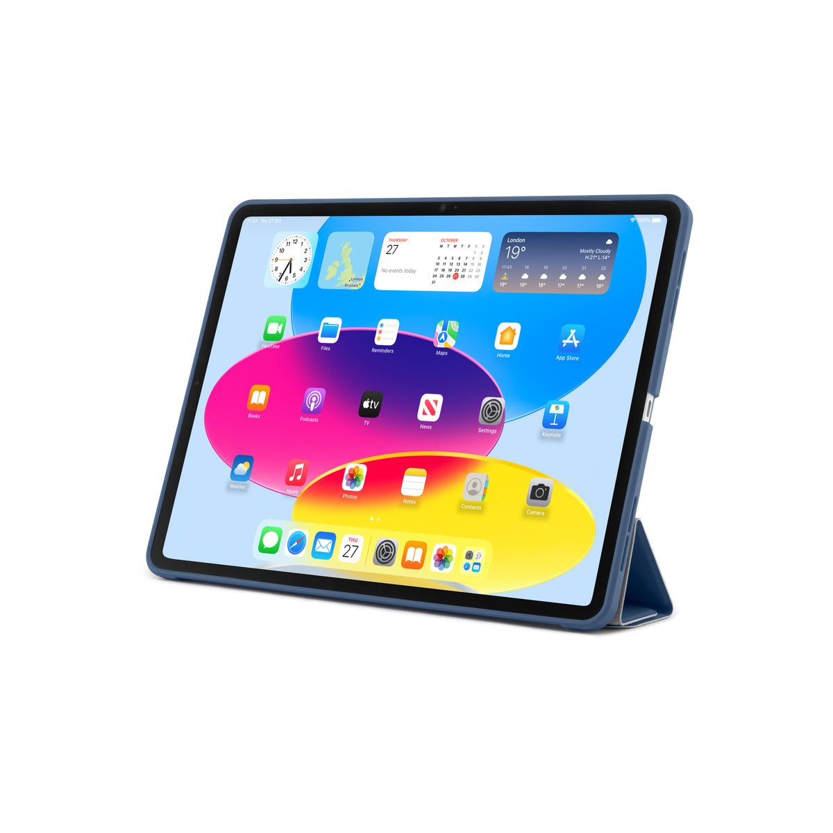 Kryt pro iPad 10. generace Pipetto Origami No1 Original Case - modrý