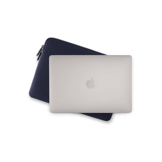 Neoprenové pouzdro pro MacBook 14" Pipetto Classic Fit - tmavě modré