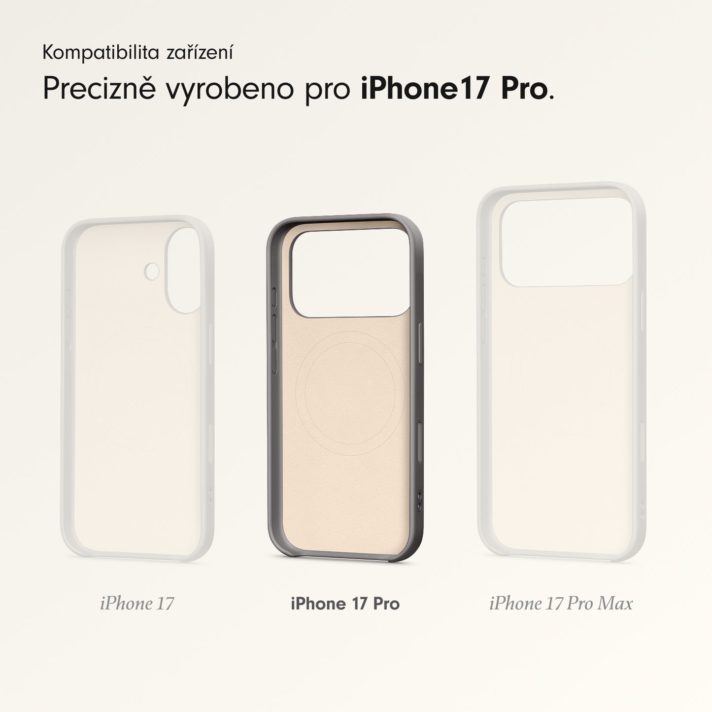 Kryt se stojánkem pro iPhone 17 Pro Beats s MagSafe a ovladačem fotoaparátu - granitově šedý - iSTYLE CZ