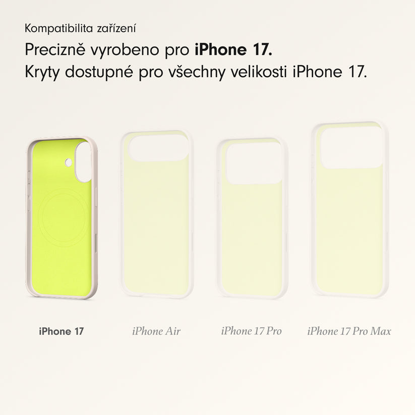 Kryt pro iPhone 17 Beats s MagSafe a ovladačem fotoaparátu - vápencově šedý - iSTYLE CZ