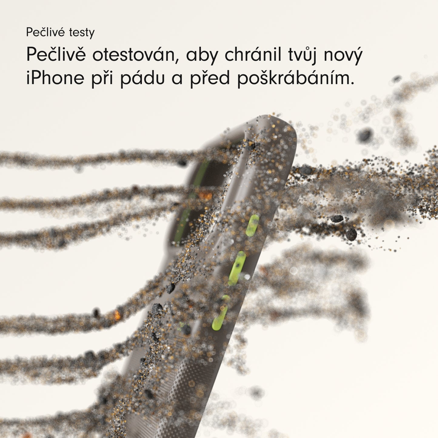 Odolný kryt pro iPhone 17 s Beats MagSafe a ovladačem fotoaparátu - alpsky šedý - iSTYLE CZ
