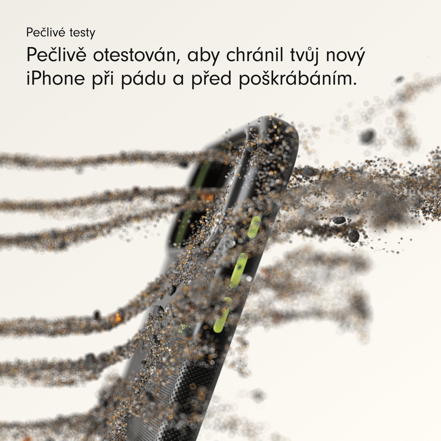Odolný kryt pro iPhone 17 Beats Pro s MagSafe a ovladačem fotoaparátu - everest černý - iSTYLE CZ