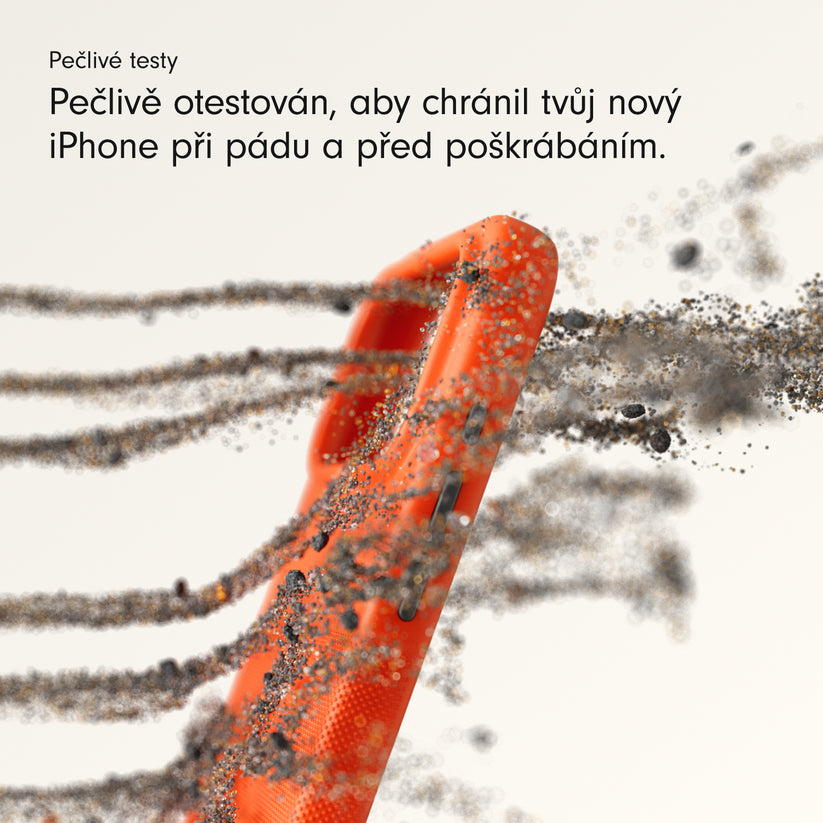 Odolný kryt pro iPhone 17 Beats s MagSafe a ovladačem fotoaparátu - sierra oranžový - iSTYLE CZ