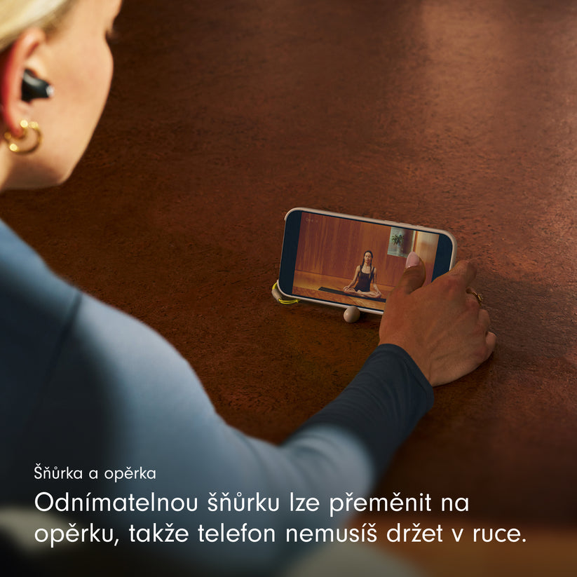 Kryt se stojánkem pro iPhone 17 Beats s MagSafe a ovladačem fotoaparátu - vápencově šedý - iSTYLE CZ