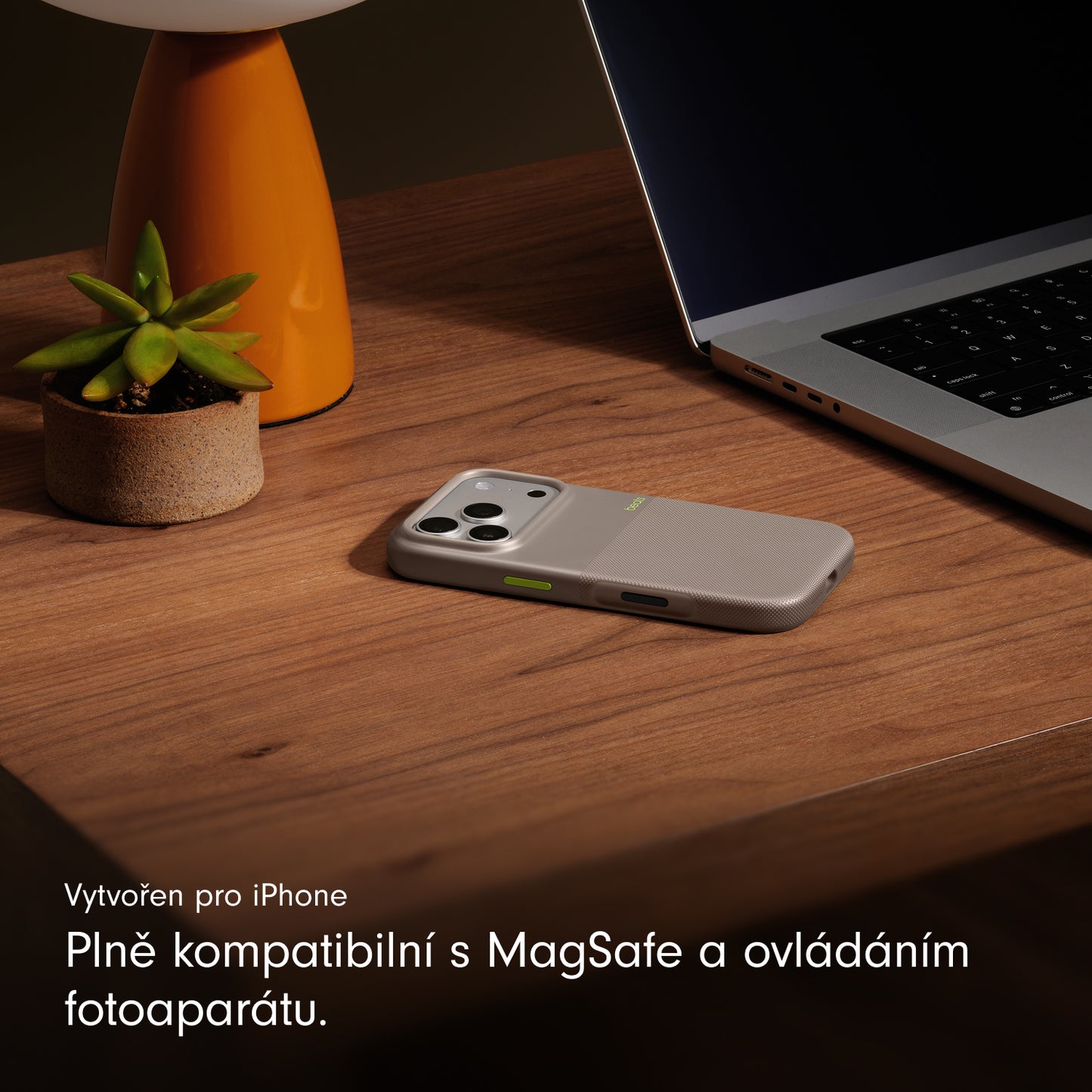 Odolný kryt pro iPhone 17 Pro Beats s MagSafe a ovladačem fotoaparátu - alpsky šedý - iSTYLE CZ