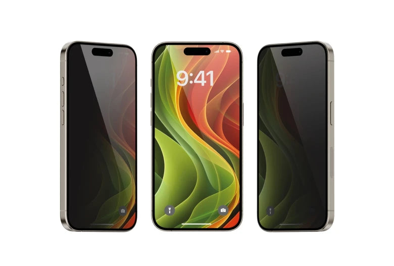 Ochranné sklo pro iPhone 17 Mobile Origin Screen Guard Privacy s aplikátorem (2ks)
